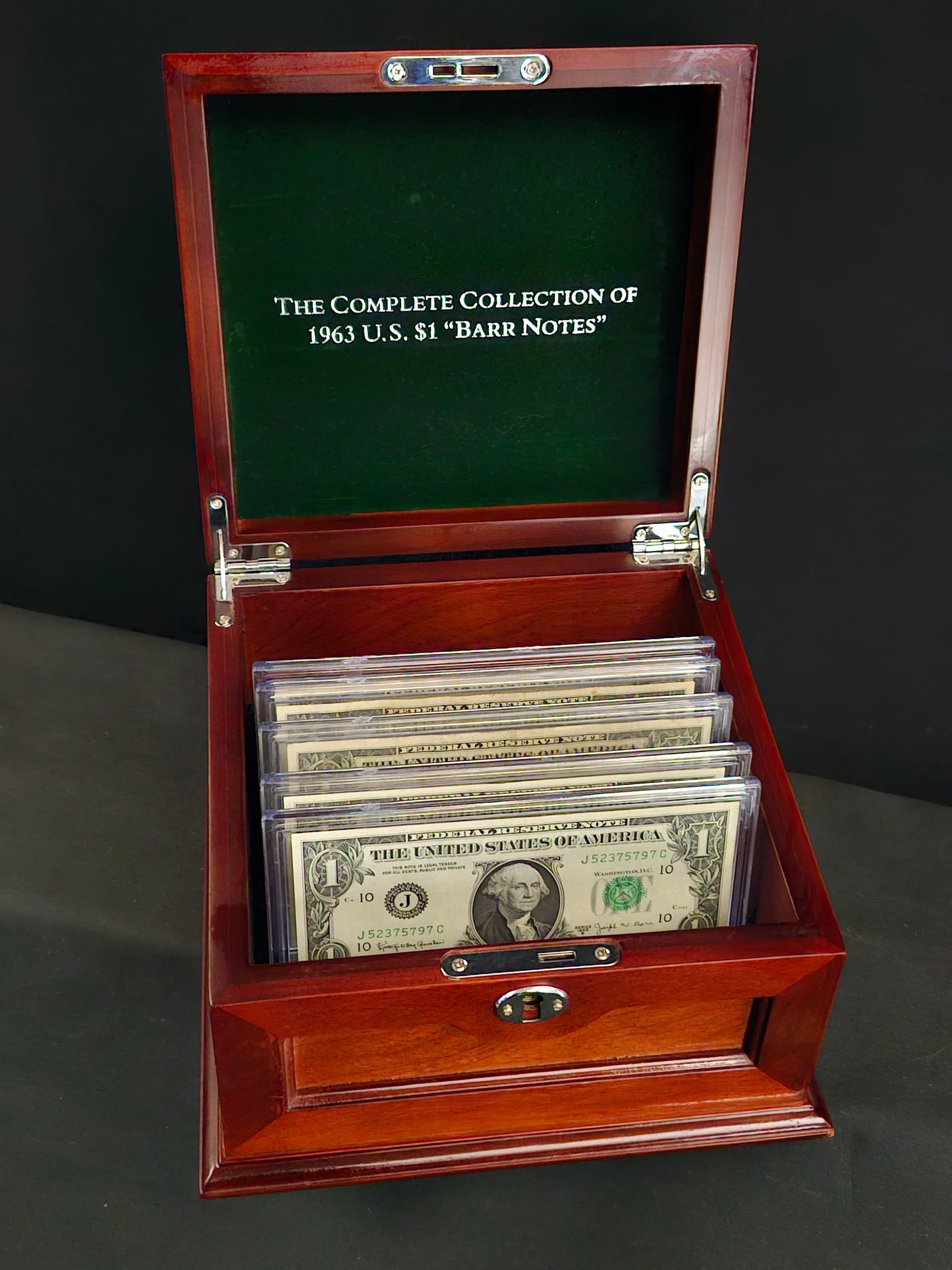 The Complete Collection of 1963 US $1 "Barr Notes" BN-26-1110$