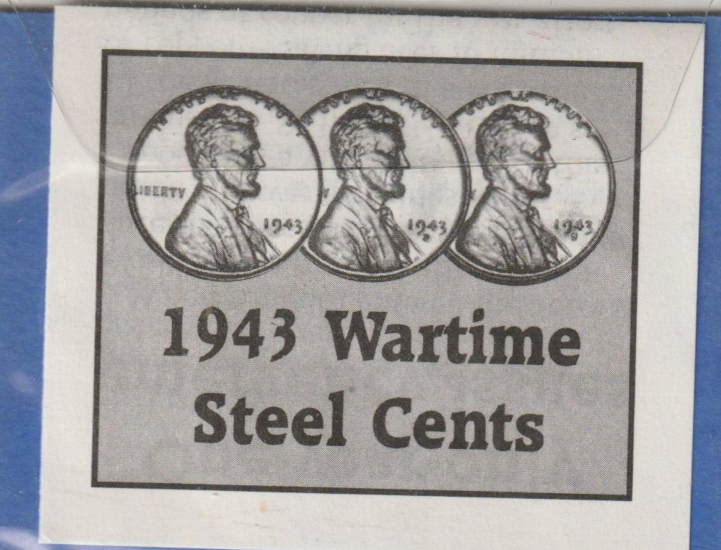 Wartime Steel Cents packaging unopened package