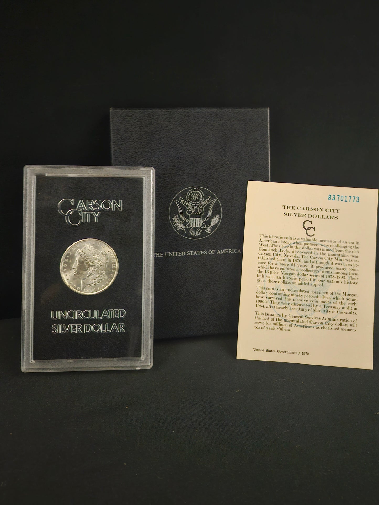 Morgan Dollar 1883-CC GSA Uncirculated (MS-67) AA21-1107CC 83701773