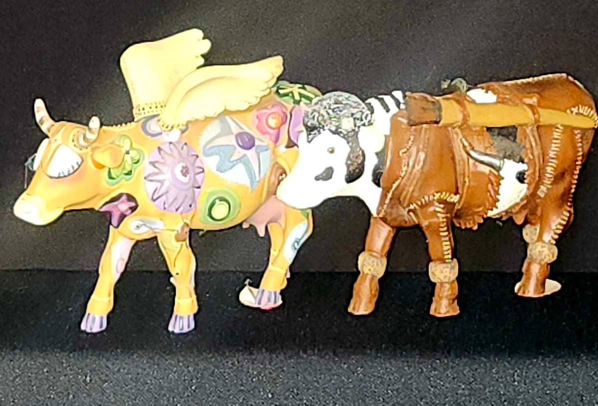 CowParade Angelicow and Dairy Crockett (2-Cow Lot)