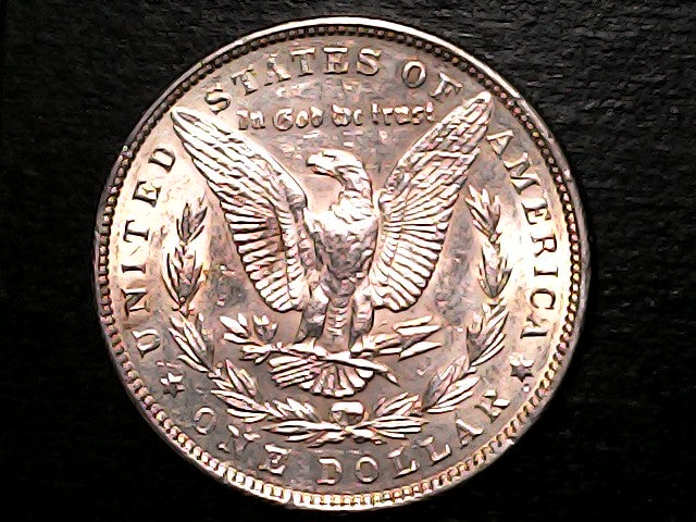 Morgan Dollar with an Eagle Emblem