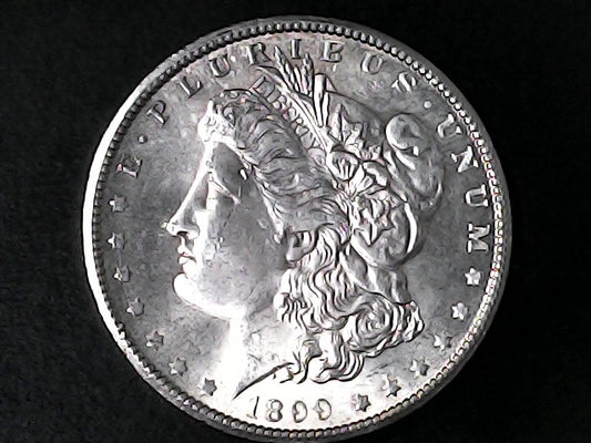 Morgan Dollar 1899-O About Uncirculated (AU-58) AA19-6056O