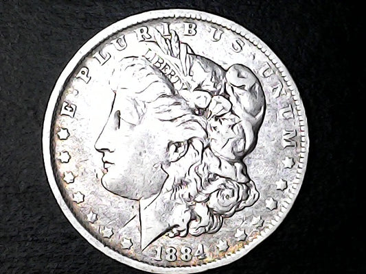 Morgan Dollar 1884-O Very Fine (VF-35) AA20-7046O