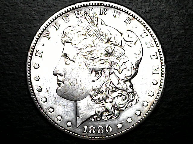 Morgan Dollar 1880-S About Uncirculated (AU-50) AA21-1073S