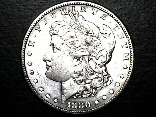 Morgan Dollar 1880-S About Uncirculated (AU-50) AA21-1073S