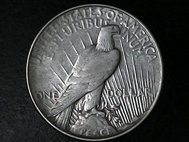Peace Dollar 1923-D About Uncirculated-55 (AU-55) PE21-1398D